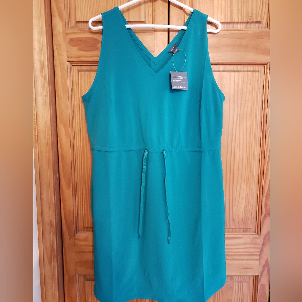 Green Eddie Bauer Athletic Dress NWT